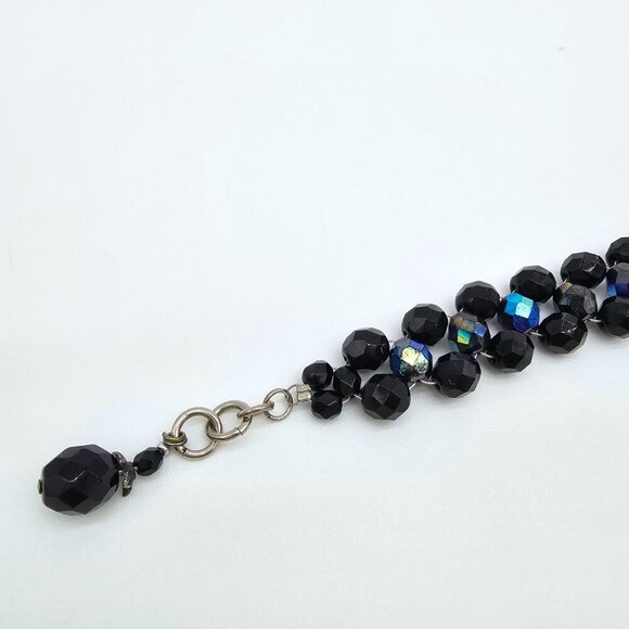 Women's Beaded Bracelet Black, One Size - Picture 3 of 12